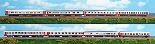 ACME 55284 - H0 - 4-tlg. Set Personenwagen Frecciabianca, Ep. VI, FS